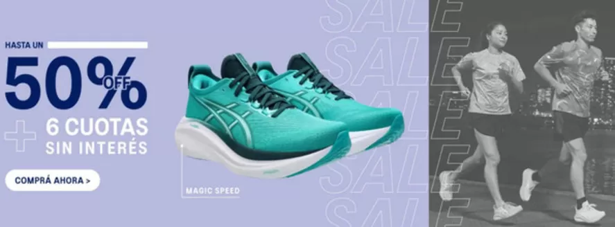 Catálogo Asics | Hasta 50% off | 2026-04-08T00:00:00.000Z - 2026-04-21T00:00:00.000Z