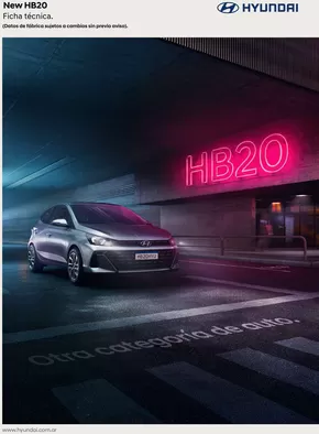 Catálogo Hyundai en Cipolletti | Hyundai HB20 | 2024-11-23T00:00:00.000Z - 2025-11-23T00:00:00.000Z