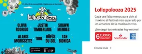 Catálogo Santander Rio | Lollapalooza 2025 | 2025-03-21T00:00:00.000Z - 2025-03-23T00:00:00.000Z