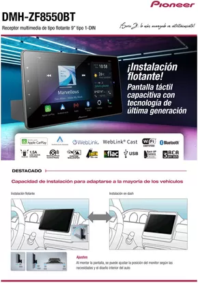 Catálogo Pioneer en Corrientes | Nuevo DMH-ZF8550BT | 2025-02-13T00:00:00.000Z - 2025-03-31T00:00:00.000Z