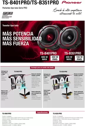 Catálogo Pioneer en Corrientes | Nuevo model TS-B401PRO-TS-B351PRO | 2025-02-13T00:00:00.000Z - 2025-03-31T00:00:00.000Z