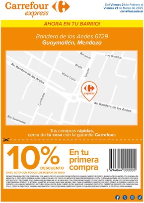 Catálogo Carrefour Express en Buenos Aires | Catálogo Carrefour Express | 2025-02-21T00:00:00.000Z - 2025-03-21T00:00:00.000Z