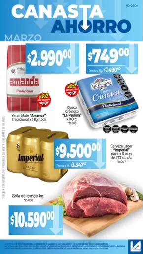 Catálogo La Anonima en Neuquén | Canasta Ahorro | 2025-03-01T00:00:00.000Z - 2025-03-31T00:00:00.000Z