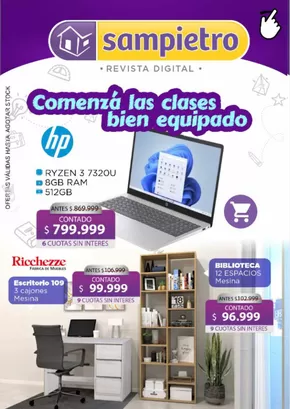 Catálogo Sampietro en Morón | Catálogo de ofertas | 2025-03-05T00:00:00.000Z - 2025-03-31T00:00:00.000Z