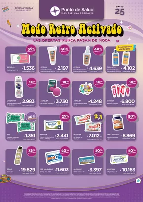 Catálogo Punto de Salud en Lomas de Zamora | Modo Retro Activado | 2025-03-05T00:00:00.000Z - 2025-03-23T00:00:00.000Z