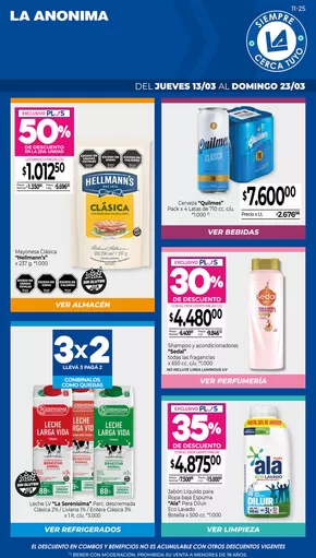 Catálogo La Anonima en Neuquén | Ofertas principales para ahorradores | 2025-03-13T00:00:00.000Z - 2025-03-23T00:00:00.000Z
