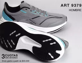 Catálogo Jaguar Shoes en Paraná | 3 cuotas sin interes!! | 2025-03-13T00:00:00.000Z - 2025-03-31T00:00:00.000Z