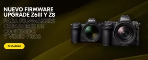 Catálogo Nikon en Córdoba | Nuevo Firmware Upgrade Z6III y Z8 | 2025-03-17T00:00:00.000Z - 2025-03-31T00:00:00.000Z