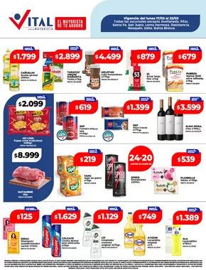 Catálogo Supermayorista Vital en Olivos | Gran variedad de ofertas | 2025-03-17T00:00:00.000Z - 2025-03-23T00:00:00.000Z