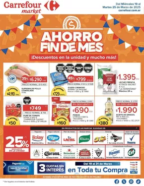 Catálogo Carrefour Market en Concordia | Ofertas principales para todos los cazadores de gangas | 2025-03-19T00:00:00.000Z - 2025-03-26T00:00:00.000Z