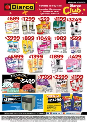 Catálogo Diarco en Berazategui | Nuestras mejores ofertas para ti | 2025-03-17T00:00:00.000Z - 2025-03-21T00:00:00.000Z