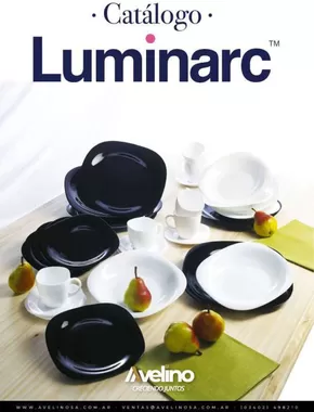 Catálogo Avelino | Catálogo Luminarc | 2025-03-19T00:00:00.000Z - 2025-04-23T00:00:00.000Z