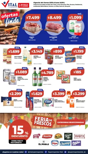 Catálogo Supermayorista Vital en Olivos | Gangas y ofertas actuales | 2025-03-21T00:00:00.000Z - 2025-03-24T00:00:00.000Z