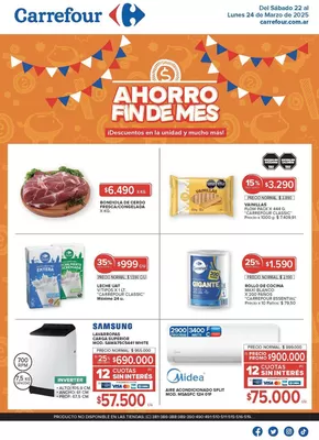 Catálogo Carrefour en Olivos | Ahorro Fin de Mes | Fin de Semana | 2025-03-22T00:00:00.000Z - 2025-03-25T00:00:00.000Z