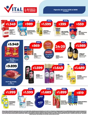 Catálogo Supermayorista Vital | Ahorra ahora con nuestras ofertas | 2025-03-24T00:00:00.000Z - 2025-03-30T00:00:00.000Z