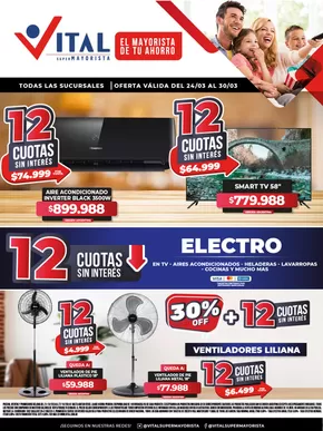 Catálogo Supermayorista Vital en La Plata | Excelente oferta para cazadores de gangas | 2025-03-24T00:00:00.000Z - 2025-03-30T00:00:00.000Z