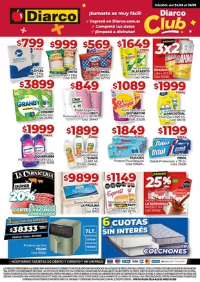 Catálogo Diarco en Santa Rosa (La Pampa) | Nuestras mejores ofertas para ti | 2025-03-24T00:00:00.000Z - 2025-03-28T00:00:00.000Z