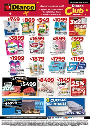 Catálogo Diarco en San Miguel (Buenos Aires) | Diarco Ofertas Gba | 2025-03-24T00:00:00.000Z - 2025-03-30T00:00:00.000Z