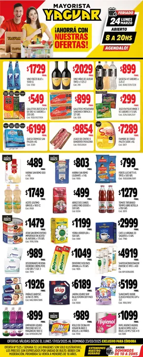 Catálogo Supermercados Yaguar | Nuestras mejores gangas | 2025-03-24T00:00:00.000Z - 2025-03-29T00:00:00.000Z