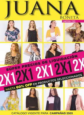 Catálogo Juana Bonita en Olavarría | Juana Bonita Catalogo 2503 | 2025-03-01T00:00:00.000Z - 2025-03-31T00:00:00.000Z