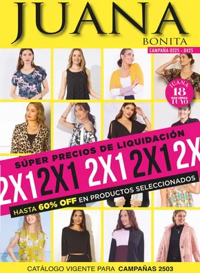 Catálogo Juana Bonita en Olavarría | Juana Bonita Catalogo 325-425 | 2025-03-25T00:00:00.000Z - 2025-04-25T00:00:00.000Z
