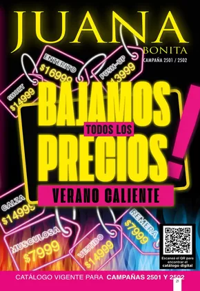 Catálogo Juana Bonita en Olavarría | Juana Bonita Catalogo 2501 & 2502 | 2025-03-25T00:00:00.000Z - 2025-04-08T00:00:00.000Z