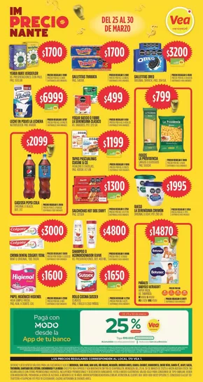 Catálogo Supermercados Vea en Godoy Cruz | Ofertas principales para todos los clientes | 2025-03-18T00:00:00.000Z - 2025-03-30T00:00:00.000Z