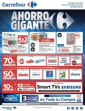 Catálogo Carrefour en La Plata | Ofertas exclusivas para nuestros clientes | 2025-03-26T00:00:00.000Z - 2025-03-31T00:00:00.000Z