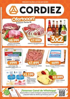 Catálogo Cordiez | Ofertas Cordiez | 2025-03-27T00:00:00.000Z - 2025-04-02T00:00:00.000Z