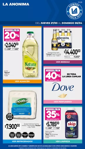 Catálogo La Anonima en Santa Rosa (La Pampa) | Ofertas especiales para ti | 2025-03-27T00:00:00.000Z - 2025-04-06T00:00:00.000Z