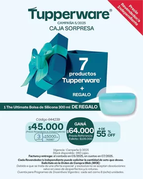 Catálogo Tupperware | Ofertas y gangas exclusivas | 2025-05-01T00:00:00.000Z - 2025-07-01T00:00:00.000Z