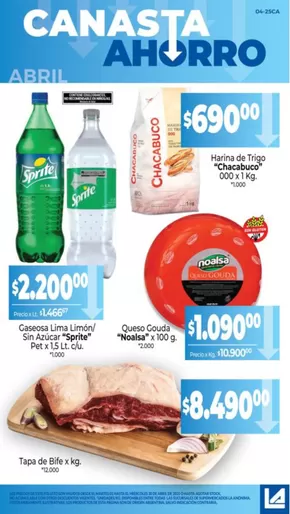 Catálogo La Anonima | Excelente oferta para cazadores de gangas | 2025-04-01T00:00:00.000Z - 2025-04-30T00:00:00.000Z