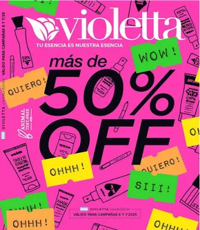 Catálogo Violetta Fabiani en Zapala | Catalogo Violetta Campaña 6 Cosméticos Argentina 2025 | 2025-06-01T00:00:00.000Z - 2025-07-31T00:00:00.000Z