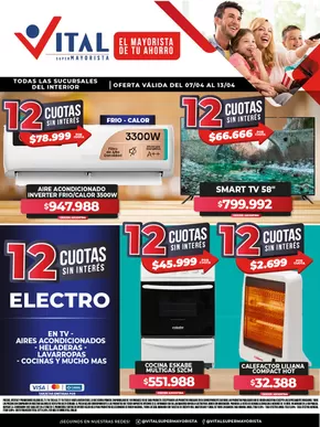 Catálogo Supermayorista Vital en Mar del Plata | ¡Ahorrá y renová tu hogar! | 2025-07-04T00:00:00.000Z - 2025-07-13T00:00:00.000Z