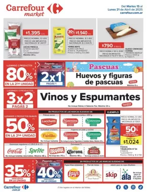 Catálogo Carrefour Market en La Plata | Carrefour Market 15 de Abril | 2025-04-15T00:00:00.000Z - 2025-04-22T00:00:00.000Z