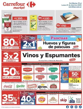 Catálogo Carrefour Market en Santa Fe | Gangas exclusivas | 2025-04-15T00:00:00.000Z - 2025-04-22T00:00:00.000Z