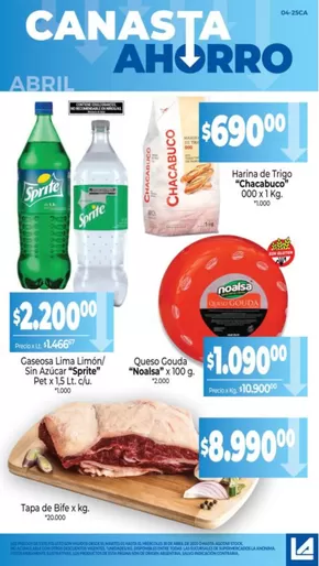 Catálogo La Anonima | Gangas exclusivas | 2025-04-01T00:00:00.000Z - 2025-04-30T00:00:00.000Z