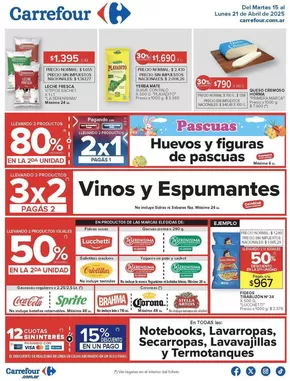 Catálogo Carrefour en La Plata | Carrefour Hiper 15 de Abril | 2025-04-15T00:00:00.000Z - 2025-04-22T00:00:00.000Z