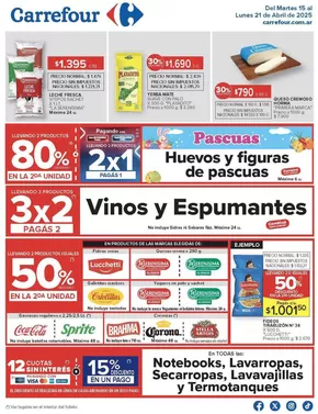 Catálogo Carrefour | Excelente oferta para cazadores de gangas | 2025-04-15T00:00:00.000Z - 2025-04-22T00:00:00.000Z