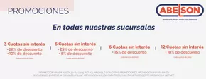 Catálogo Abelson | Promociones | 2025-04-16T00:00:00.000Z - 2025-04-30T00:00:00.000Z