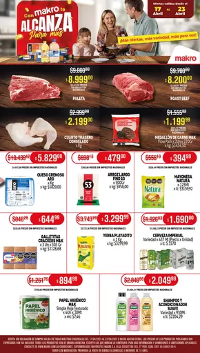 Catálogo Makro | Ofertas semanales | 2025-04-17T00:00:00.000Z - 2025-04-23T00:00:00.000Z