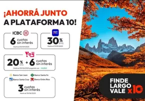 Catálogo Plataforma 10 | Promoción! | 2025-04-18T00:00:00.000Z - 2025-05-13T00:00:00.000Z