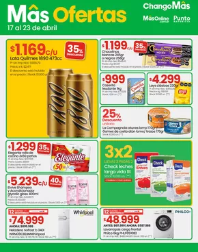 Catálogo Changomas en San Miguel de Tucumán | Más ofertas | 2025-04-22T00:00:00.000Z - 2025-04-23T00:00:00.000Z