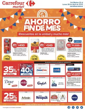 Catálogo Carrefour Market | Gangas y ofertas actuales | 2025-04-22T00:00:00.000Z - 2025-04-29T00:00:00.000Z