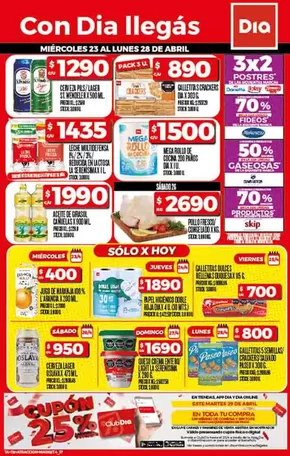 Catálogo Supermercados DIA en Lomas de Zamora | Catálogo Supermercados DIA | 2025-04-23T00:00:00.000Z - 2025-04-28T00:00:00.000Z