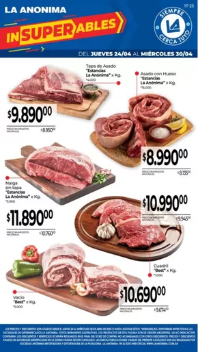 Catálogo La Anonima | Grandes descuentos en productos seleccionados | 2025-04-24T00:00:00.000Z - 2025-04-30T00:00:00.000Z
