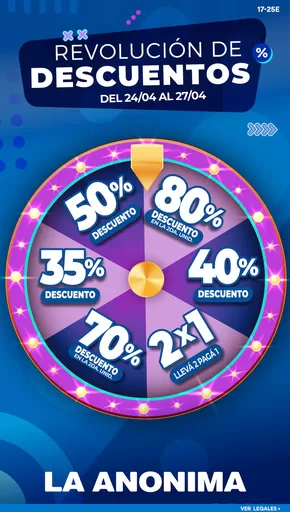 Catálogo La Anonima | Ofertas para cazadores de gangas | 2025-04-24T00:00:00.000Z - 2025-04-27T00:00:00.000Z