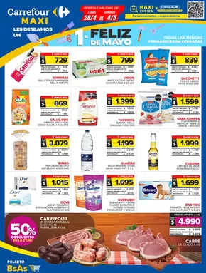 Catálogo Carrefour Maxi en Lomas de Zamora | OFERTAS SEMANALES | 2025-04-28T00:00:00.000Z - 2025-05-04T00:00:00.000Z
