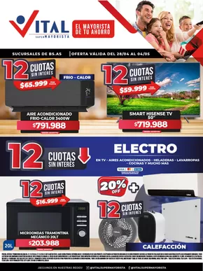 Catálogo Supermayorista Vital | Gangas exclusivas | 2025-04-28T00:00:00.000Z - 2025-05-04T00:00:00.000Z