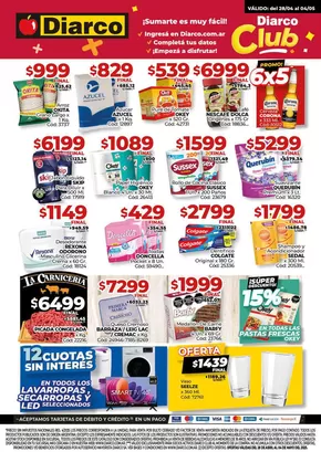 Catálogo Diarco | Diarco Ofertas Interior | 2025-04-28T00:00:00.000Z - 2025-05-04T00:00:00.000Z